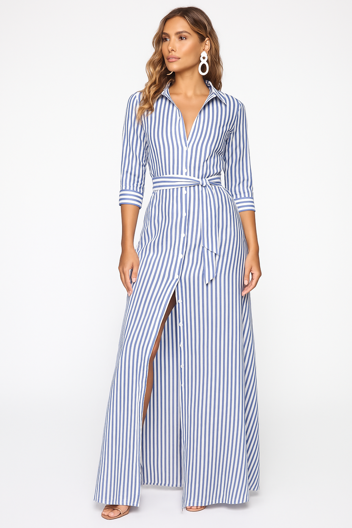 Elegant Blouse Maxi dress