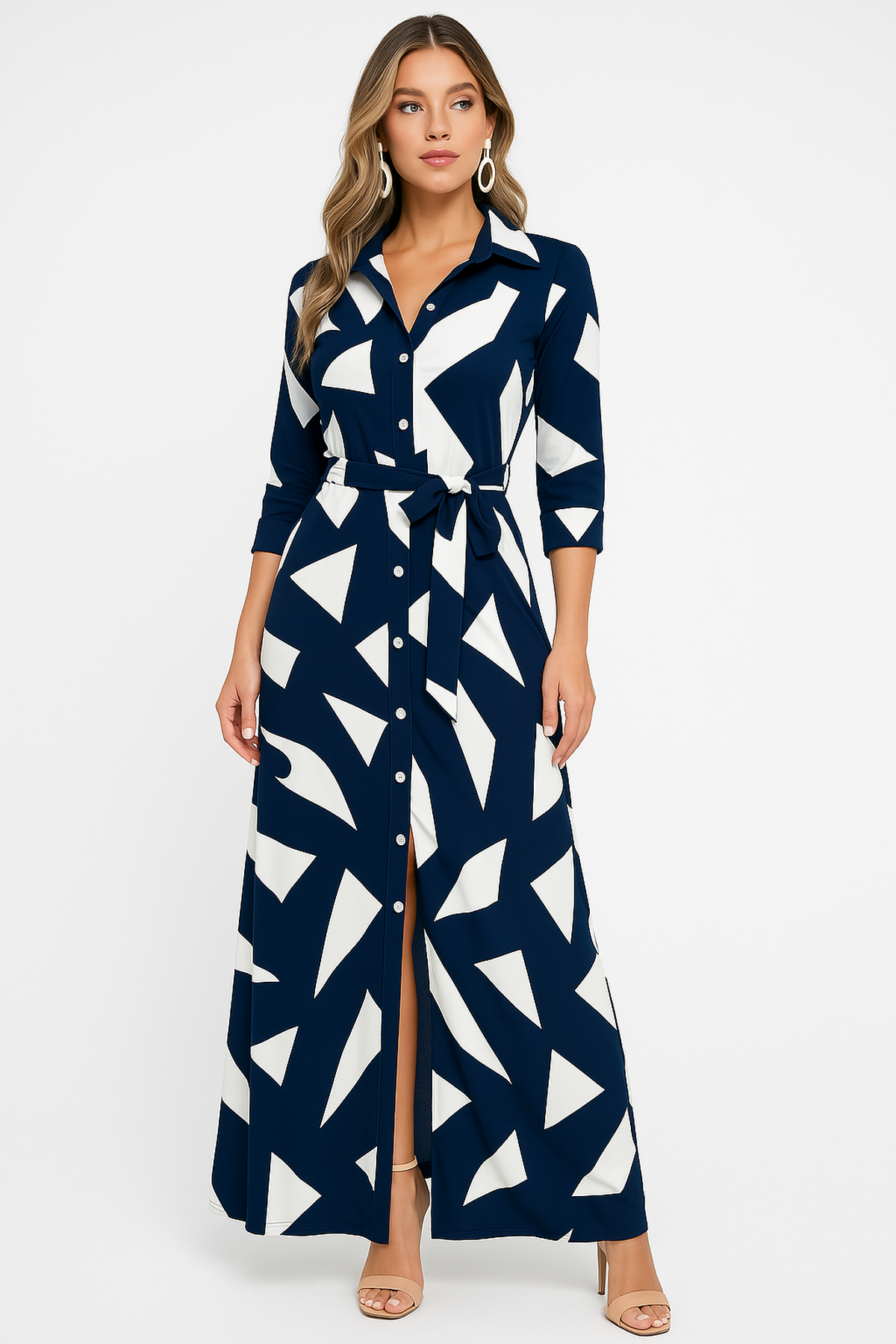 Elegant Blouse Maxi dress