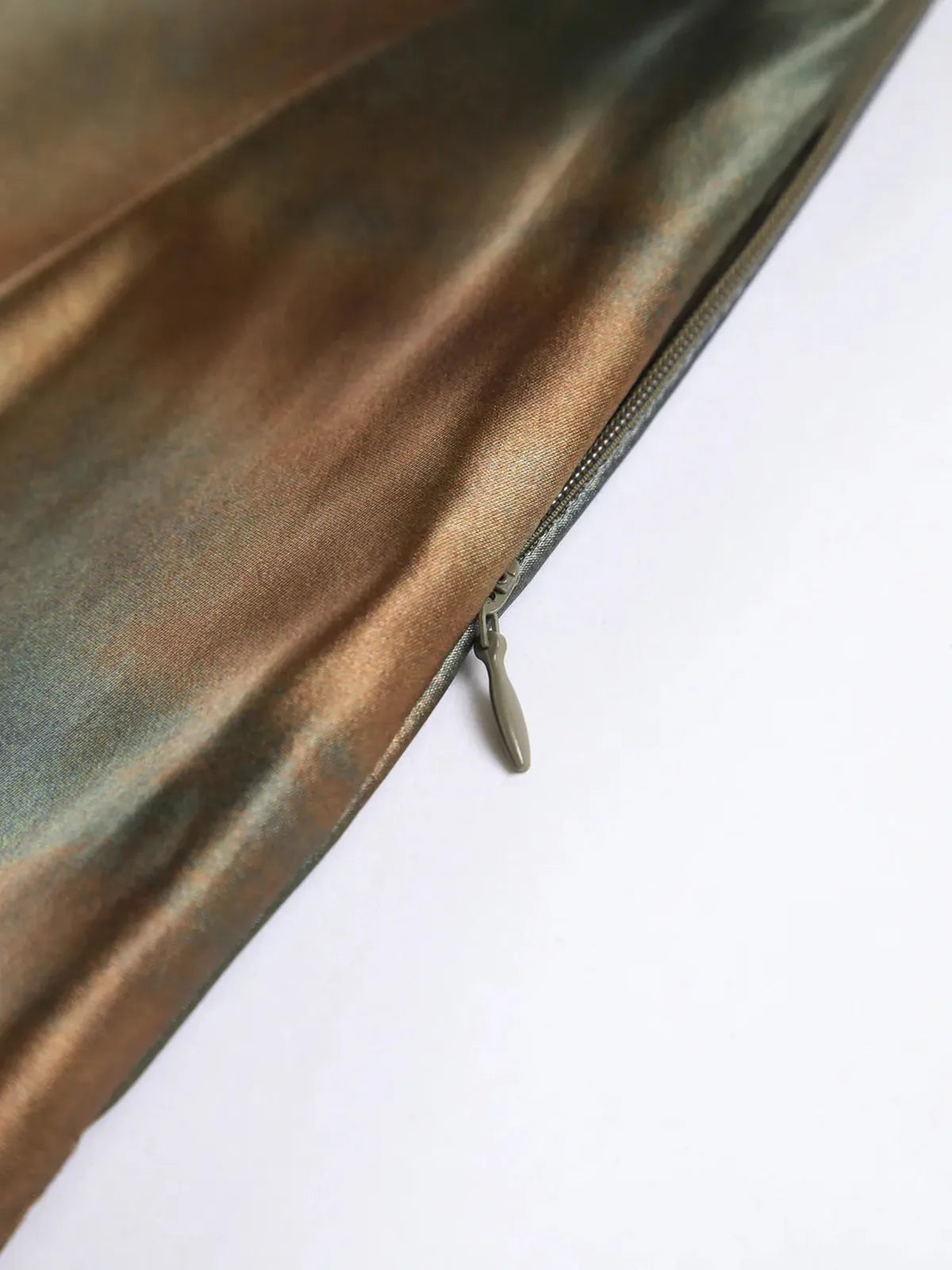 Satin Backless V-Neck Spaghetti Strap Dress