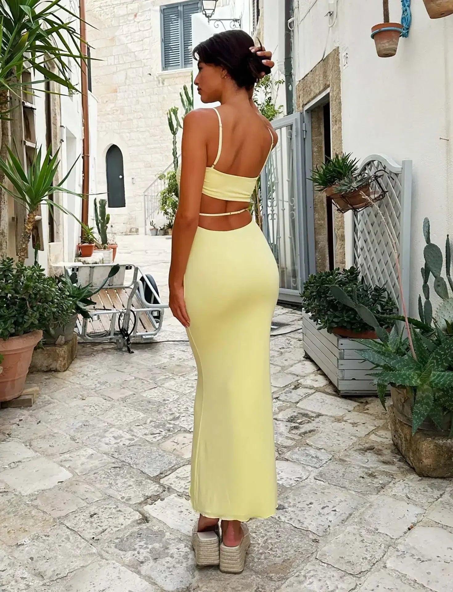 Slim Fit Maxi Dress