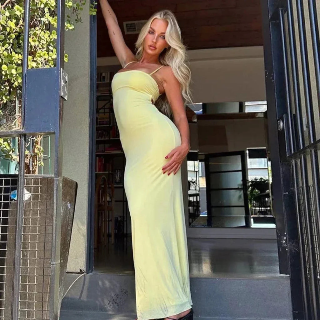 Slim Fit Maxi Dress