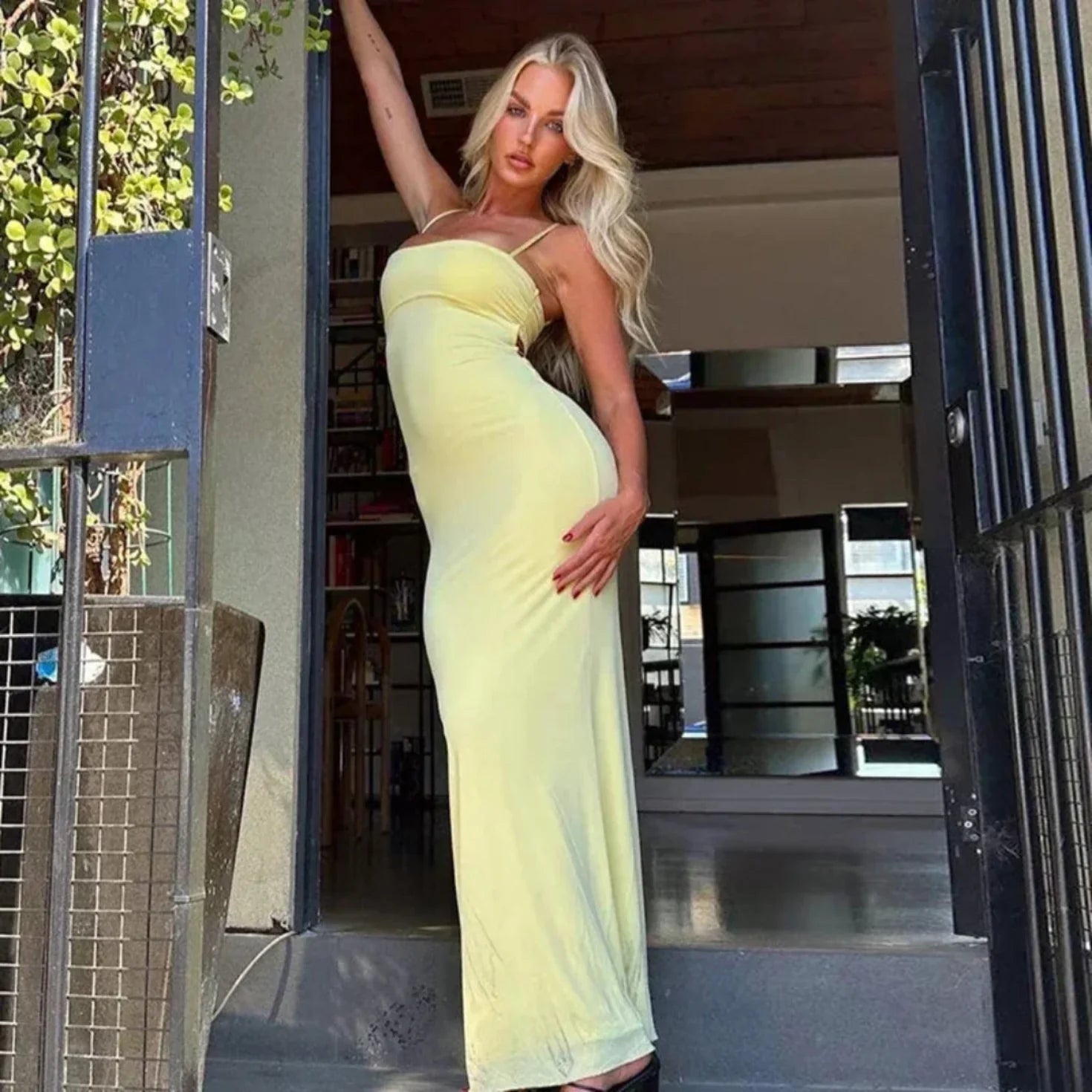 Slim Fit Maxi Dress
