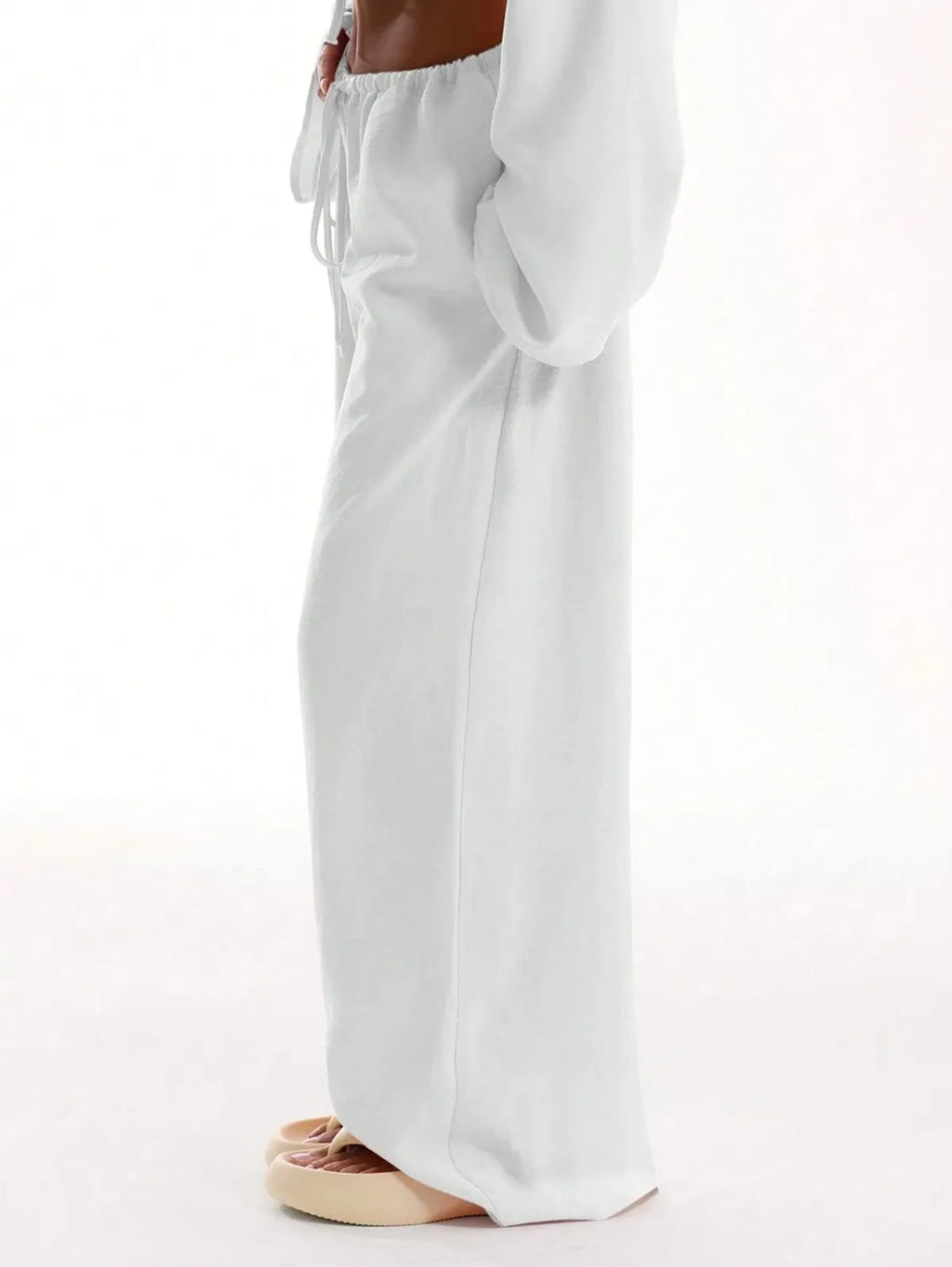 Tie-Front Beach Pants